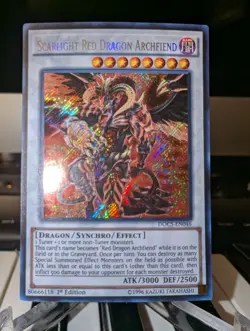 Yugioh Scarlight Red Dragon Archfiend DOCS-EN046 Ultimate 1st - Image 1
