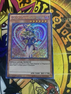 Yugioh - Dark Magician Girl MVP1-ENS56 1st edition Secret Rare NM - Image 1
