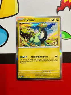 Cyclizar #70 Paldean Fates Pokemon Card | Holo Rare Scarlet & Violet NM/Mint TCG - Image 2
