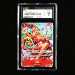 CGC MINT 9 2025 ONE PIECE TCG JPN. Card OP11-004 Kujaku - Image 2