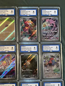 Pokemon Graded Slab Bundle Lot Of 15 AR and CHR cards Japanese - Image 4