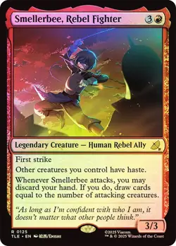 Smellerbee, Rebel Fighter Foil Avatar: The Last Airbender NM MTG - Image 1