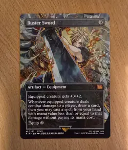 MTG Final Fantasy Buster Sword Non-Foil M 0351 - Image 1