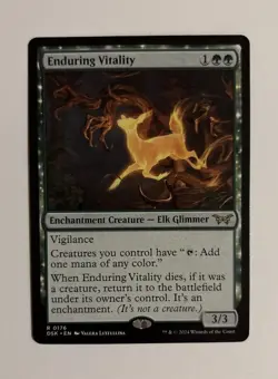 Enduring Vitality Duskmourn: House of Horror Regular - Near Mint - Image 1