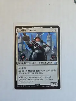 Adelbert Steiner - Final Fantasy - NM - MTG Magic - Uncommon - Creature - Image 1