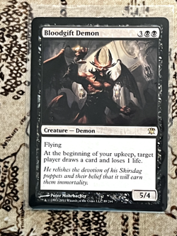 Bloodgift Demon - Innistrad - 89 - #Lightly Played Magic the Gathering - Image 1