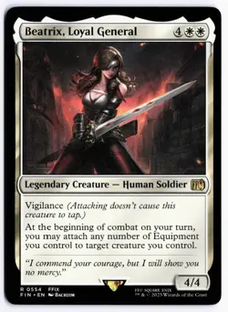 Beatrix, Loyal General R FINAL FANTASY 554 NM - Image 1