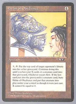 Helm of Obedience - 163 - Alliances (ALL) MTG - Image 1