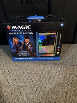 Magic The Gathering Universes Beyond Timey-Wimey Doctor Who Commander Deck NEW - Image 1