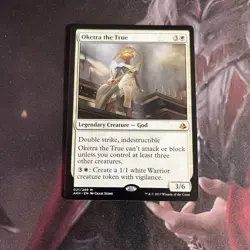 MtG Oketra the True - NM - Amonkhet - Image 1