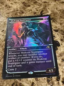MUKOTAI SOULRIPPER Magic MTG Kamigawa: Neon Dynasty Showcase Foil - Image 1