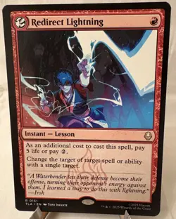 MTG Avatar: The Last Airbender - Redirect Lightning #151 - Image 1