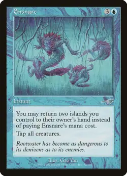 1x Ensnare - LP - Masques Block - SPARROW MAGIC mtg - Image 1