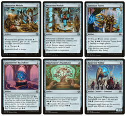 MTG - 6 x Different Energy Counter Artifacts - Commander / Modern - M/NM - Image 1