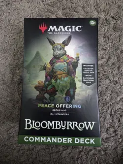 [Sealed] Magic the Gathering Bloomburrow Commander Precon: Peace Offering - Image 1