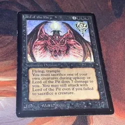Lord Of The Pit X1 Mtg Beta Lp/Lp- - Image 1