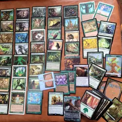 Whole COMMANDER Magic Deck MTG - Fangorn Tree Shepherd Mono Green TREEFOLKs ENTS - Image 2