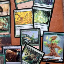 Whole COMMANDER Magic Deck MTG - Fangorn Tree Shepherd Mono Green TREEFOLKs ENTS - Image 5