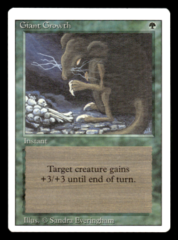 Giant Growth - MTG - Revised Edition NM - Magic the Gathering - Image 1