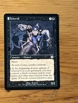 MTG - Magic the Gathering - Ichorid - Torment - Pro Tour Stamped - LP+ - Image 1