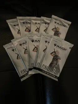 Lot Of 10 Magic The Gathering Final Fantasy Play Boosters - Image 1