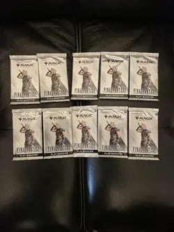 Lot Of 10 Magic The Gathering Final Fantasy Play Boosters - Image 3