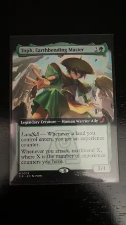 Toph, Earthbending Master (Extended Art) Mythic MTG Avatar Eternal non-foil - Image 1
