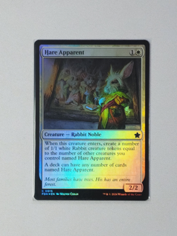 Magic The Gathering: Hare Apparent Foundations FOIL NM [MTG] - Image 1