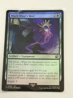 Black Mage's Rod Final Fantasy Foil 90 - Image 1