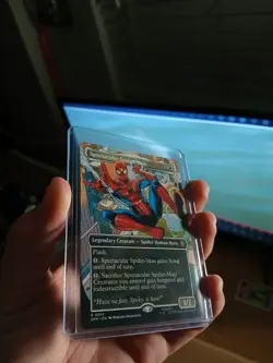 Spectacular Spider-Man (Borderless) Marvel's Spider-Man Textured Foil NM MTG - Image 4