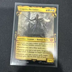 Aragorn, the Uniter 0643 Non-Foil NM Pack Fresh Showcase Scrolls - Image 1
