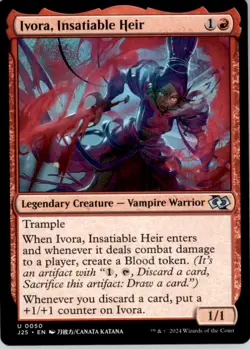 Ivora, Insatiable Heir (Anime) U Foundations Jumpstart 50 NM - Image 1