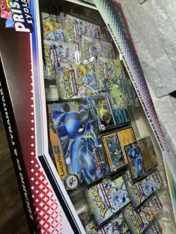 Pokemon Prismatic Evolutions Lucario EX and Tyranitar EX Premium Collection - Image 3