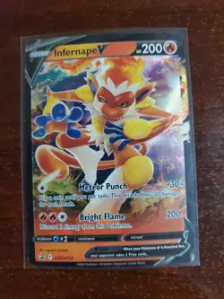 Infernape V - SWSH252 - Ultra Rare - SWSH Black Star Promo - Pokemon Card - Image 1