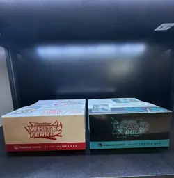 Pokemon Center Black Bolt and White Flare Elite Trainer Box Sealed ETB Bundle - Image 5