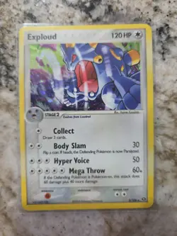Pokemon Exploud 3/106 Emerald Holo 2005 - Image 1