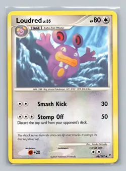 Pokemon TCG Loudred 64 Supreme Victors Normal MP - Image 1