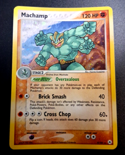 Pokemon Machamp 9/101 Hidden Legends Holo LP Fast Ship - Image 1
