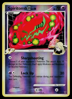 Pokemon Card - Spiritomb C Supreme Victors 84/147 Uncommon Reverse Holo - Image 1