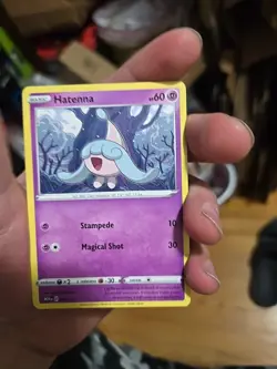 Hatenna 005/015 Pokemon Card - 2025 McDonalds Limited Edition Set - Image 1