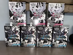 Pokemon Black Bolt & White Flare BOOSTER BUNDLES (LOT of 7) Factory Sealed - Image 1