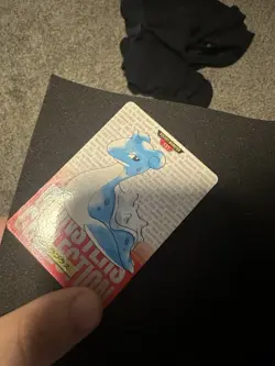 Pokemon Carddass Card Lapras No.131 Bandai Pocket Monsters Red ver. 1996 - Image 1