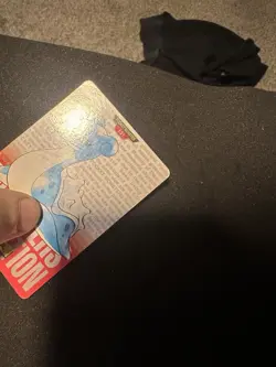 Pokemon Carddass Card Lapras No.131 Bandai Pocket Monsters Red ver. 1996 - Image 3