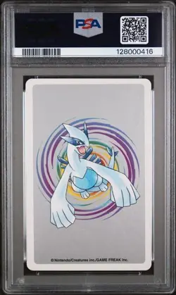 PSA 10 GEM MINT 2000 POKEMON SILVER VERSION PLAYING CARDS #249 LUGIA - Image 2