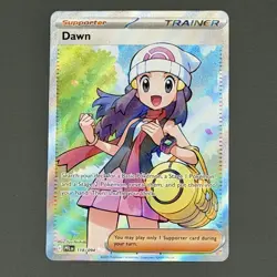 Dawn 118/094 Pokemon TCG Phantasmal Flames Ultra Rare Trainer Full Art PackFresh - Image 2
