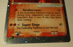 Pokemon TCG Ruby and Sapphire Magmar ex 100/109 Holo Ultra Rare Card 2003 Played - Image 5