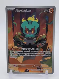 Pokemon TCG Marshadow 146/132 Rare Full Art Holo Mega Evolution - Image 1