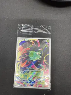 Pokemon Card TCG Bulbasaur 133/132 Mega Evolution Stamped Promo Sealed - Image 1