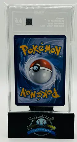 2016 POKEMON BLACK STAR PROMO UMBREON #XY96 HOLO FOIL TAG 6.5 - Image 2