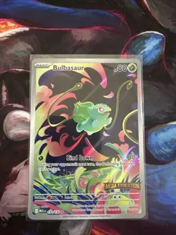 Pokemon TCG Bulbasaur 133/132 Secret Rare Mega Evolution Set - NM/Mint - Image 1